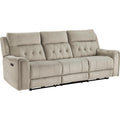  Homelegance Celeste Power Reclining Fabric Sofa 9670TP-3PWH IMAGE 1