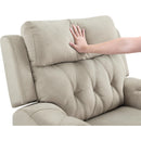  Homelegance Celeste Power Reclining Fabric Sofa 9670TP-3PWH IMAGE 6