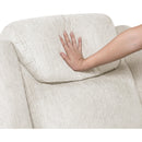  Homelegance Harriette Reclining Fabric Loveseat with Console 9703BE-2 IMAGE 6