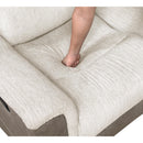  Homelegance Harriette Reclining Fabric Loveseat with Console 9703BE-2 IMAGE 7