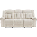 Homelegance Reclining Fabric Sofa 9901BE-3 IMAGE 2