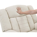  Homelegance Reclining Fabric Loveseat with Console 9901BE-2 IMAGE 6