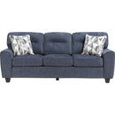  Homelegance Bennett Stationary Fabric Sofa 8416BU-3 IMAGE 2