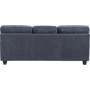  Homelegance Bennett Stationary Fabric Sofa 8416BU-3 IMAGE 3