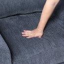  Homelegance Bennett Stationary Fabric Sofa 8416BU-3 IMAGE 4