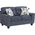  Homelegance Bennett Stationary Fabric Loveseat 8416BU-2 IMAGE 1