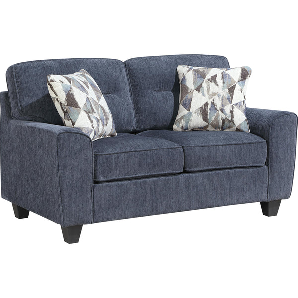  Homelegance Bennett Stationary Fabric Loveseat 8416BU-2 IMAGE 1