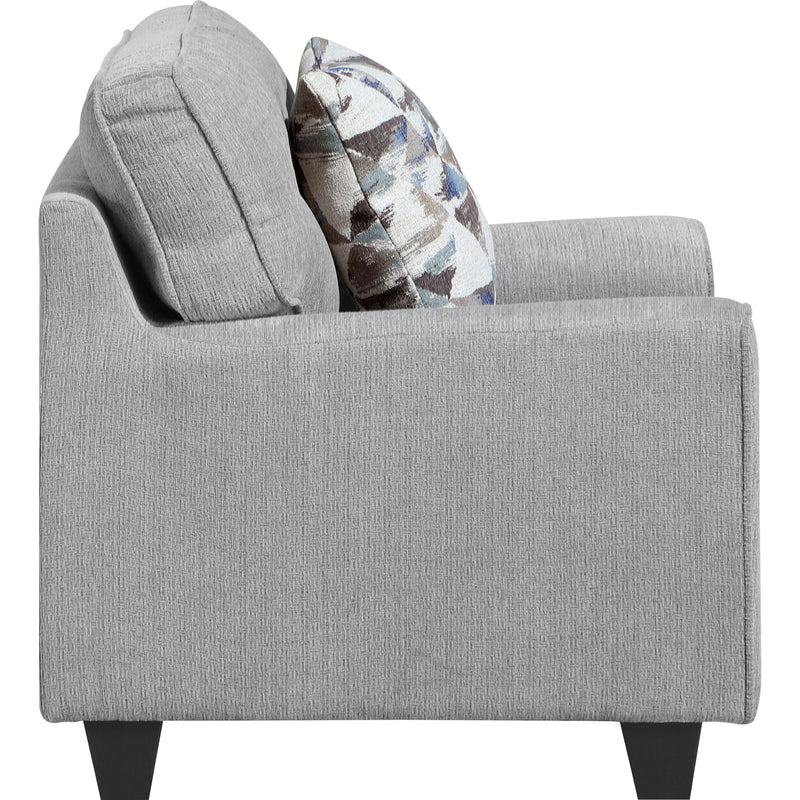  Homelegance Bennett Stationary Fabric Sofa 8416GY-3 IMAGE 3