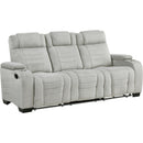  Homelegance Ronan Reclining Fabric Sofa 8455GRY-3 IMAGE 1