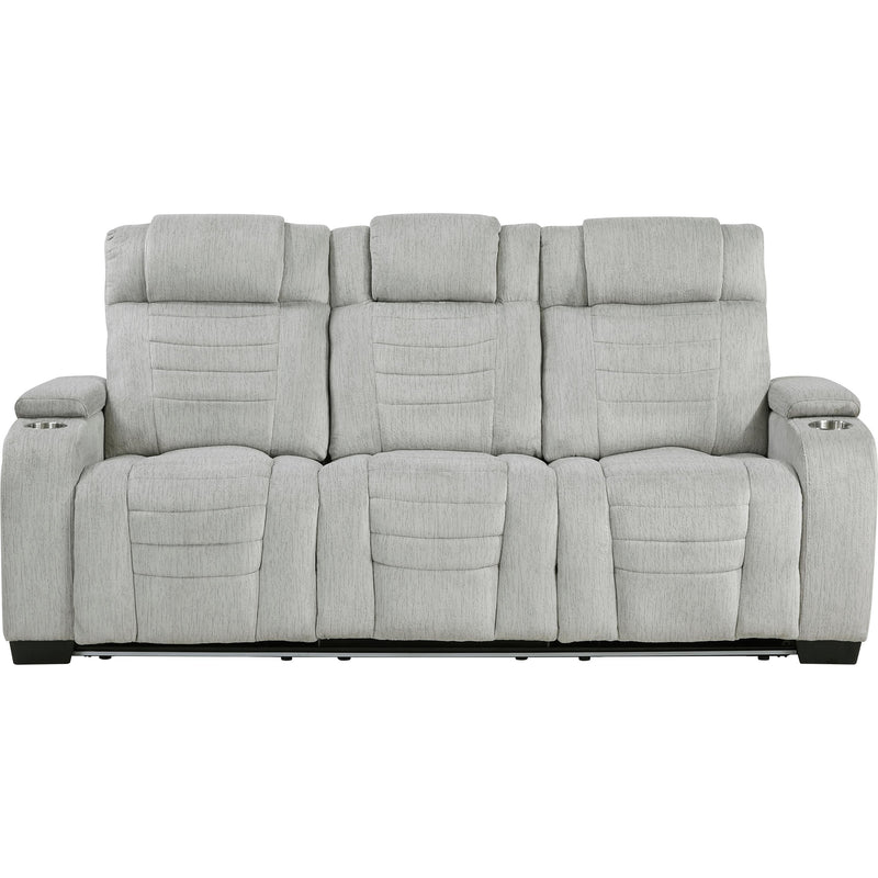  Homelegance Ronan Reclining Fabric Sofa 8455GRY-3 IMAGE 2