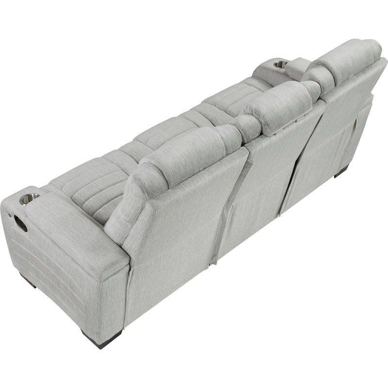  Homelegance Ronan Reclining Fabric Sofa 8455GRY-3 IMAGE 5