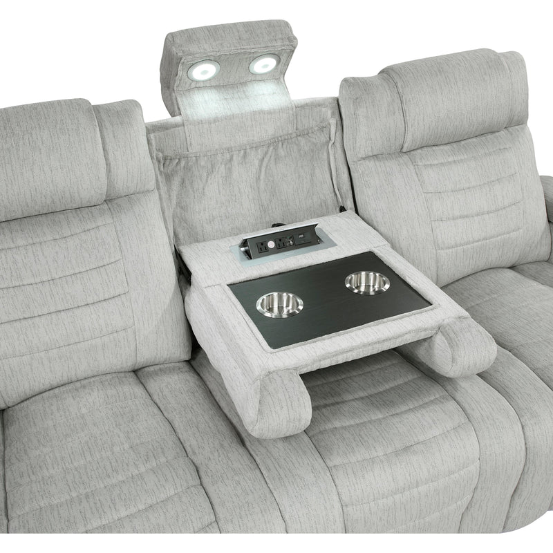 Homelegance Ronan Reclining Fabric Sofa 8455GRY-3 IMAGE 7