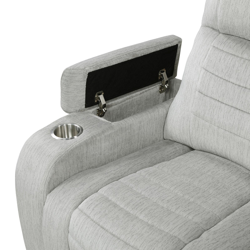  Homelegance Ronan Reclining Fabric Sofa 8455GRY-3 IMAGE 8