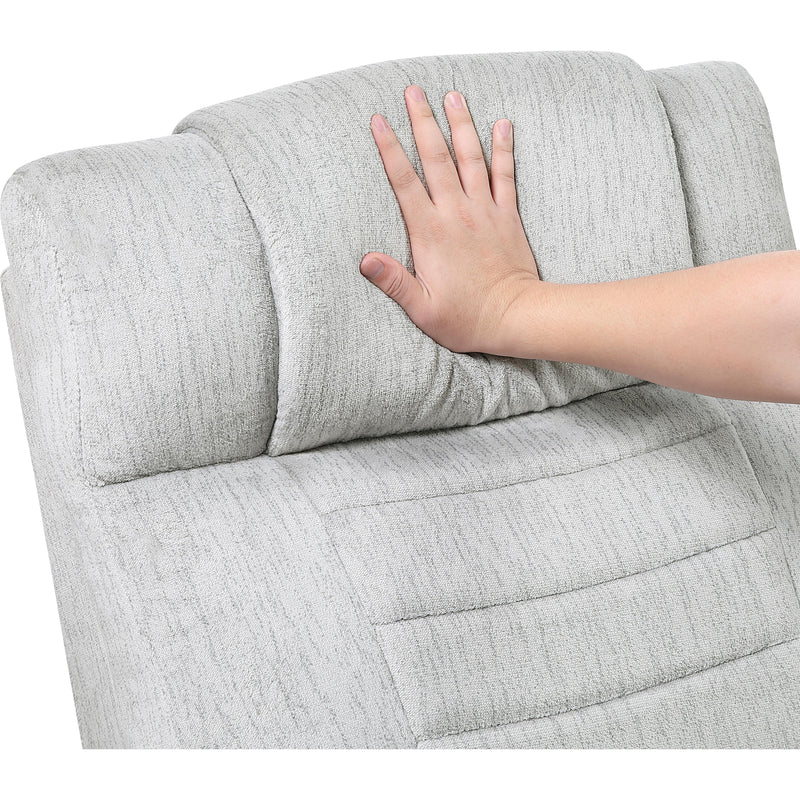  Homelegance Ronan Reclining Fabric Loveseat with Console 8455GRY-2 IMAGE 11