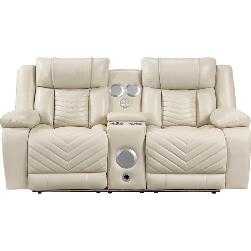  Homelegance Loveseats Power Recline 8457BEG-2PW IMAGE 2