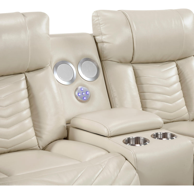 Homelegance Loveseats Power Recline 8457BEG-2PW IMAGE 6