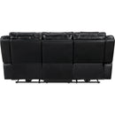  Homelegance Huron Reclining Polyurethane Sofa 8457BLK-3PW IMAGE 6
