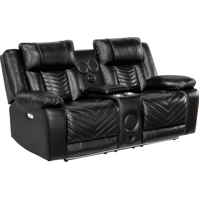  Homelegance Loveseats Power Recline 8457BLK-2PW IMAGE 1