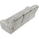  Homelegance Huron Reclining Polyurethane Sofa 8457GRY-3PW IMAGE 4