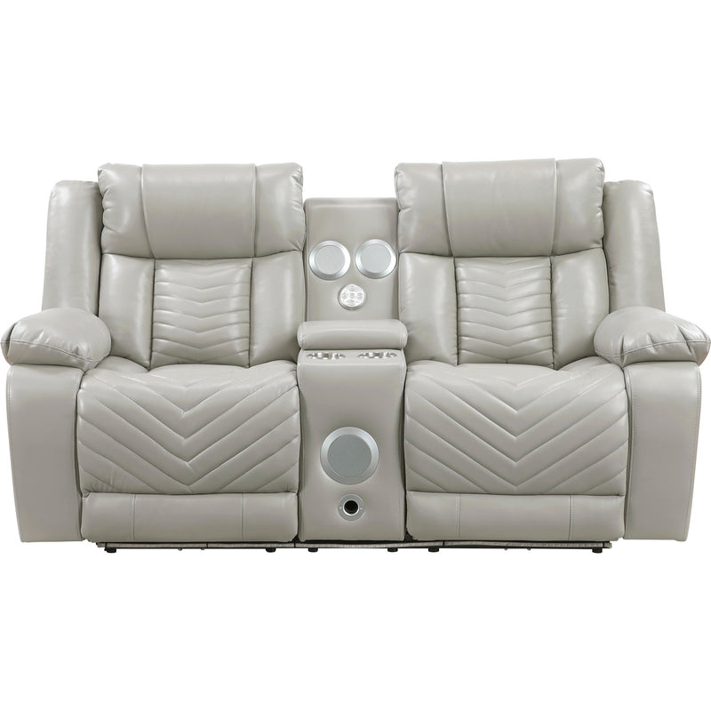  Homelegance Loveseats Power Recline 8457GRY-2PW IMAGE 2