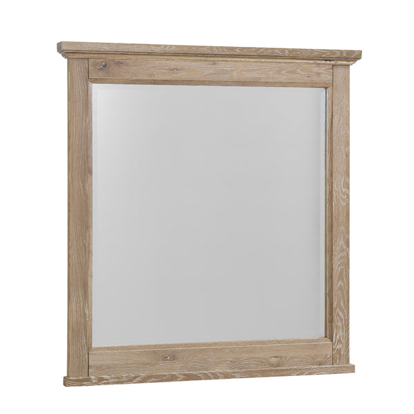  Artisan & Post Fulling Mill 145-446 Landscape Mirror - Bleached White IMAGE 1