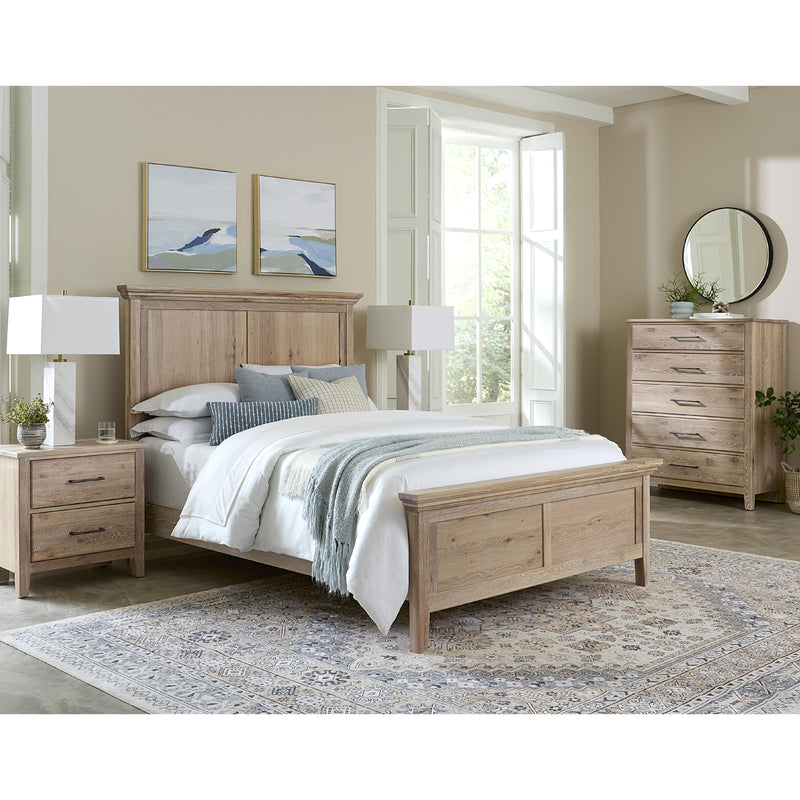 Artisan & Post Fulling Mill 145-227 2 Drawer Nightstand - Bleached White IMAGE 3