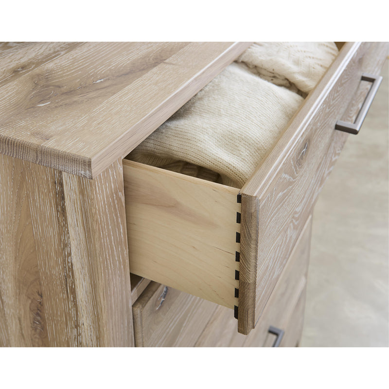  Artisan & Post Fulling Mill 145-227 2 Drawer Nightstand - Bleached White IMAGE 4
