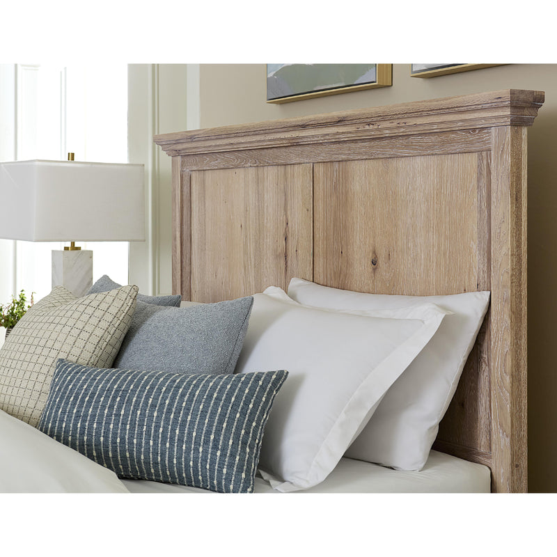  Artisan & Post Fulling Mill 145 King Mantel Bed - Bleached White IMAGE 5