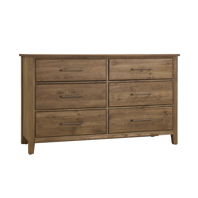 Artisan & Post Fulling Mill 146-003 6 Drawer Dresser - Natural Oak IMAGE 1
