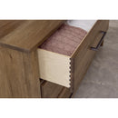  Artisan & Post Fulling Mill 146-115 5 Drawer Chest - Natural Oak IMAGE 3