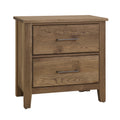  Artisan & Post Fulling Mill 146-227 2 Drawer Nightstand - Natural Oak IMAGE 1