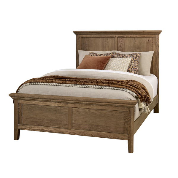  Artisan & Post Fulling Mill 146 Queen Mantel Bed - Natural Oak IMAGE 1