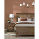  Artisan & Post Fulling Mill 146 Queen Mantel Bed - Natural Oak IMAGE 2