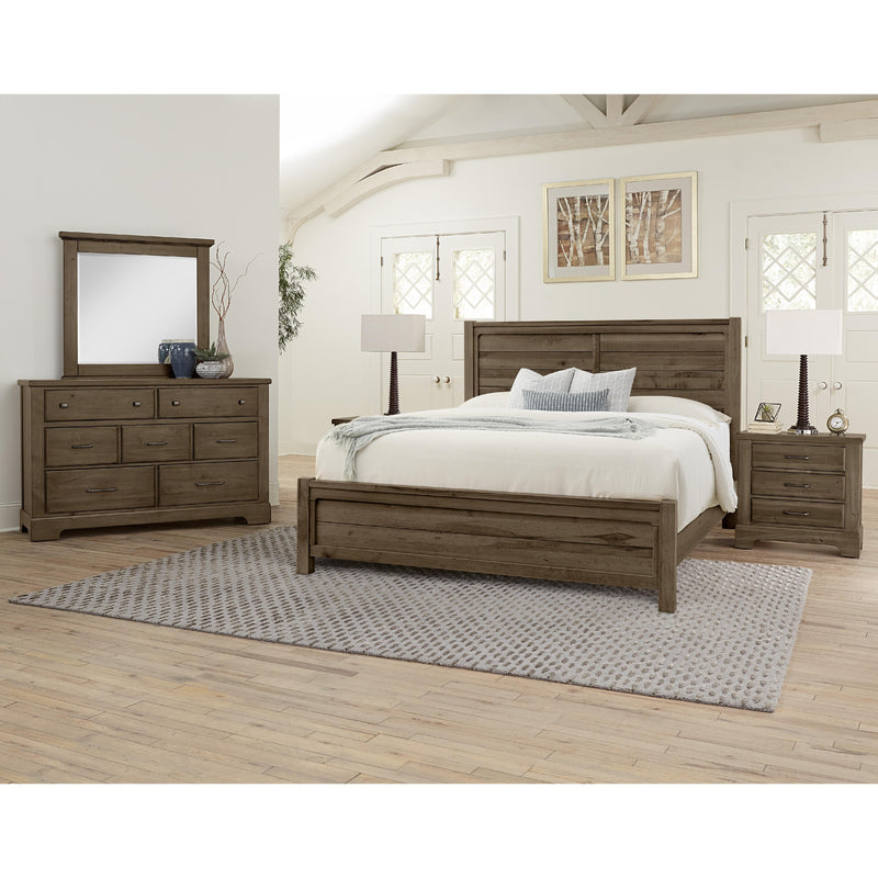 Artisan & Post Cool Rustic 170 Queen Plank Bed - Mink IMAGE 3