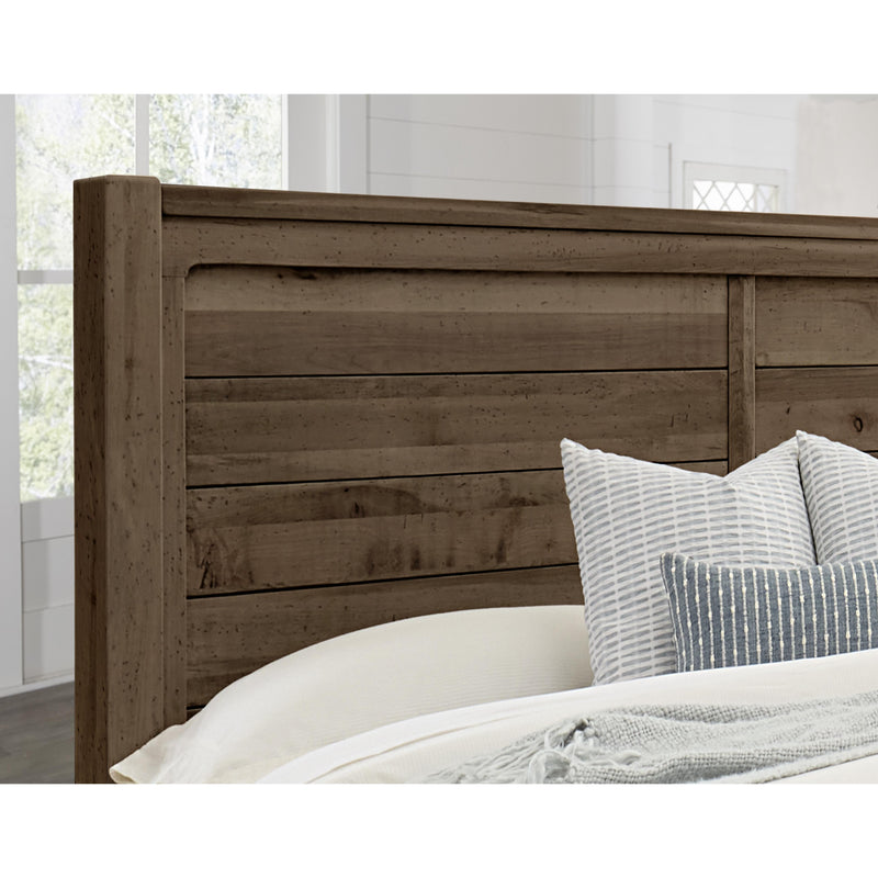  Artisan & Post Cool Rustic 170 King Plank Bed with Footboard Storage - Mink IMAGE 2