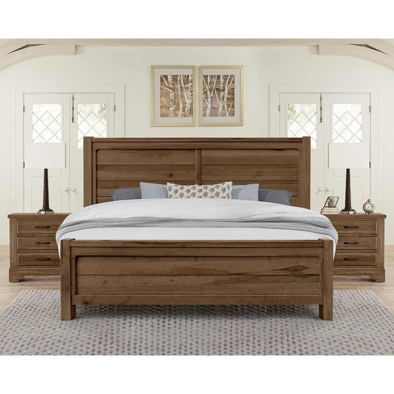  Artisan & Post Cool Rustic 174 King Plank Bed - Amber IMAGE 2