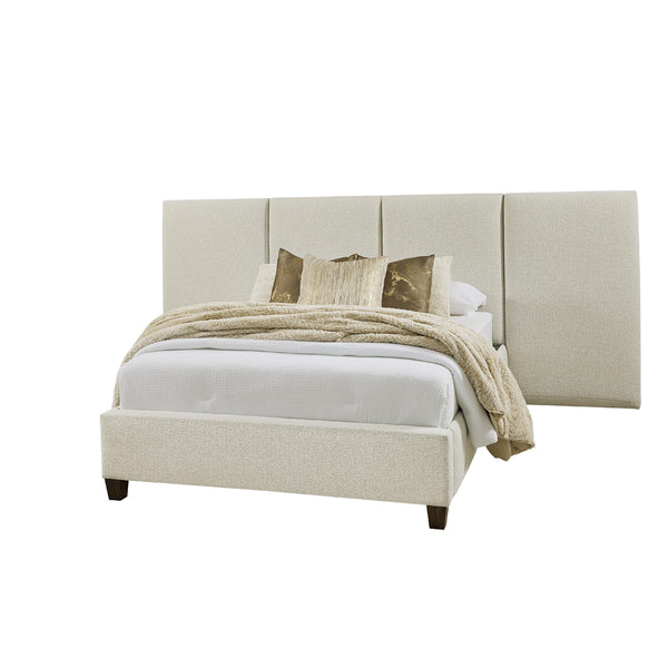  Artisan & Post Joinery 190 King Labradoodle Upholstered Wall Bed - Espresso Oak IMAGE 1