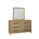  Artisan & Post Joinery 192-446 Landscape Mirror - Natural Oak IMAGE 2