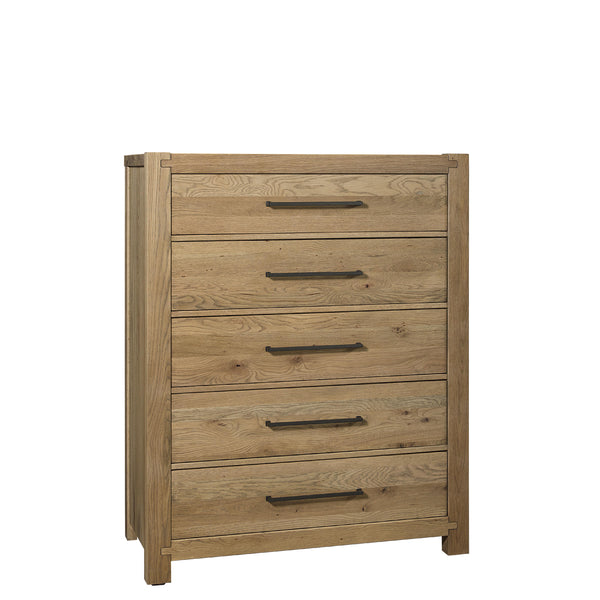  Artisan & Post Joinery 192-115 5 Drawer Chest - Natural Oak IMAGE 1
