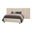  Artisan & Post Joinery 192 Queen Ivory Cream Upholstered Wall Bed - Natural Oak IMAGE 3