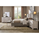  Artisan & Post Joinery 192 Queen Brindle Grey Upholstered Wall Bed - Natural Oak IMAGE 3