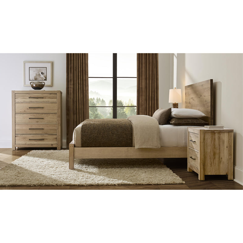  Artisan & Post Joinery 192 King Plank Bed - Natural Oak IMAGE 3