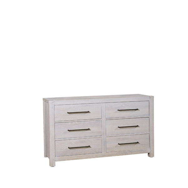  Artisan & Post Joinery 194-003 6 Drawer Dresser - Washed White Oak IMAGE 1