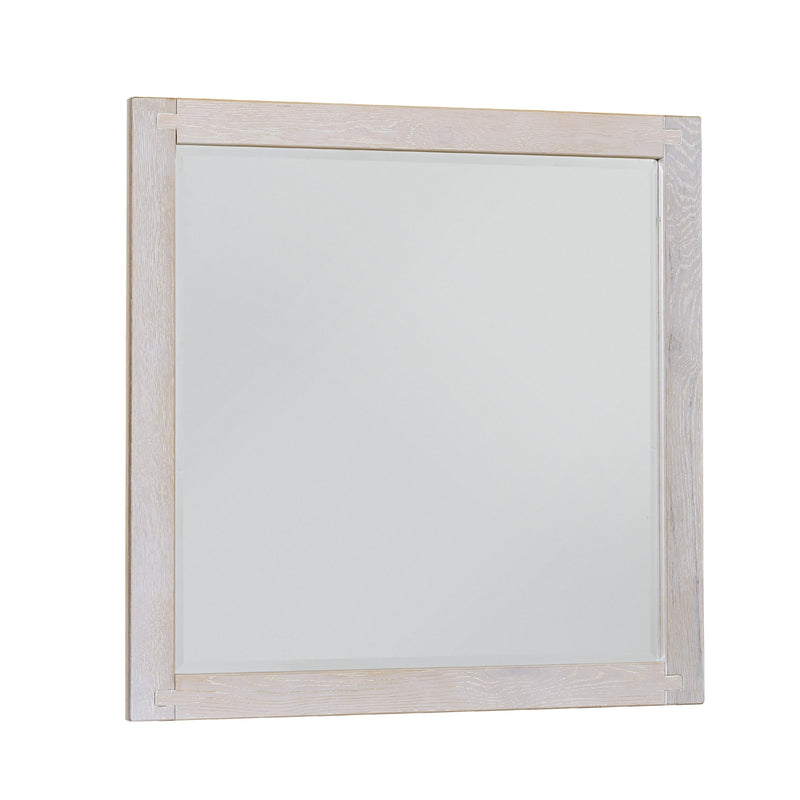  Artisan & Post Joinery 194-446 Landscape Mirror - Washed White Oak IMAGE 1