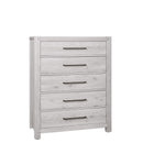  Artisan & Post Joinery 194-115 5 Drawer Chest - Washed White Oak IMAGE 1