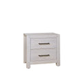  Artisan & Post Joinery 194-227 2 Drawer Night Stand - Washed White Oak IMAGE 1