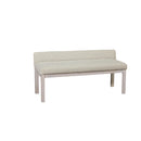  Artisan & Post Joinery 194-080Z Labradoodle Upholstered Bench - Washed White Oak IMAGE 1