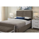  Artisan & Post Joinery 194 Queen Brindle Grey Upholstered Bed - Washed White Oak IMAGE 2