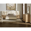  Artisan & Post Joinery 194 King Ivory Cream Upholstered Wall Bed - Washed White Oak IMAGE 4