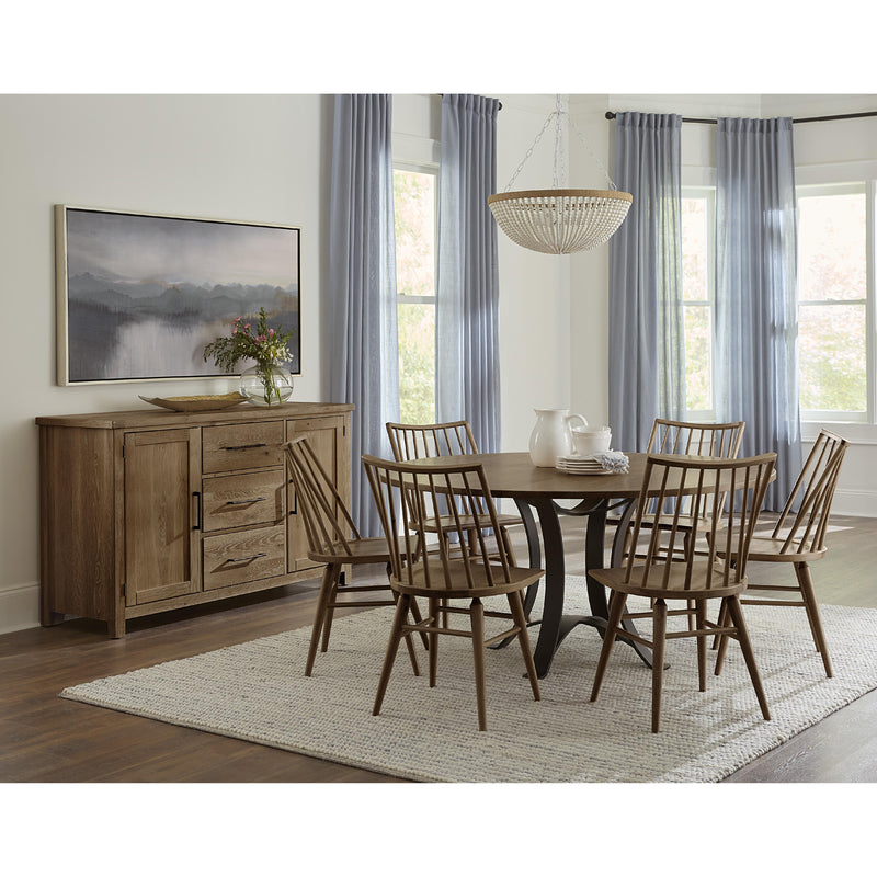  Artisan & Post Dovetail 752-040 Spindle Side Chair - Natural IMAGE 2